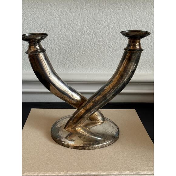 Silver Candelabra Gio Ponti Style - Picture 7 of 10